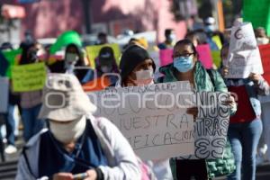 TLAXCALA . MANIFESTACIÓN SALUD