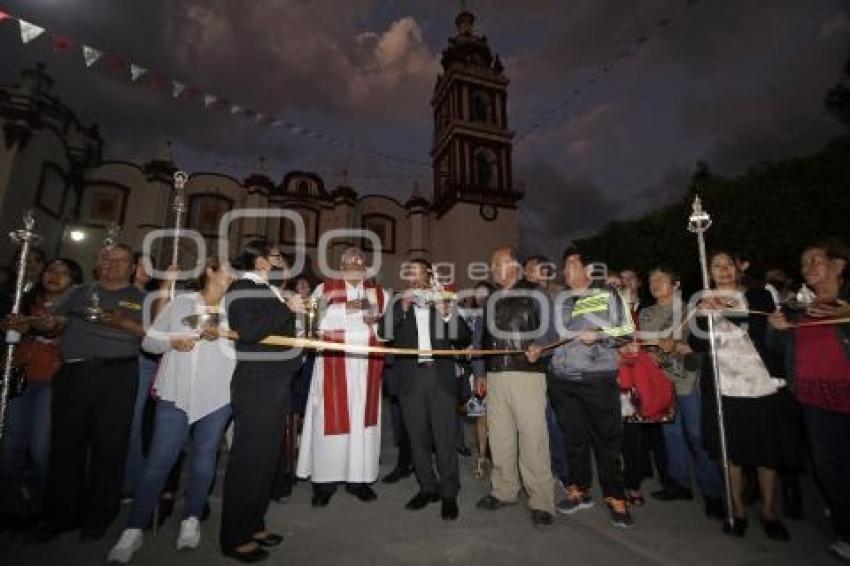 SAN PEDRO CHOLULA . RELOJ MONUMENTAL