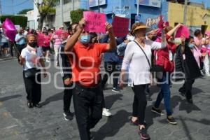 TEHUACÁN . MARCHA DEFENSA DEL INE