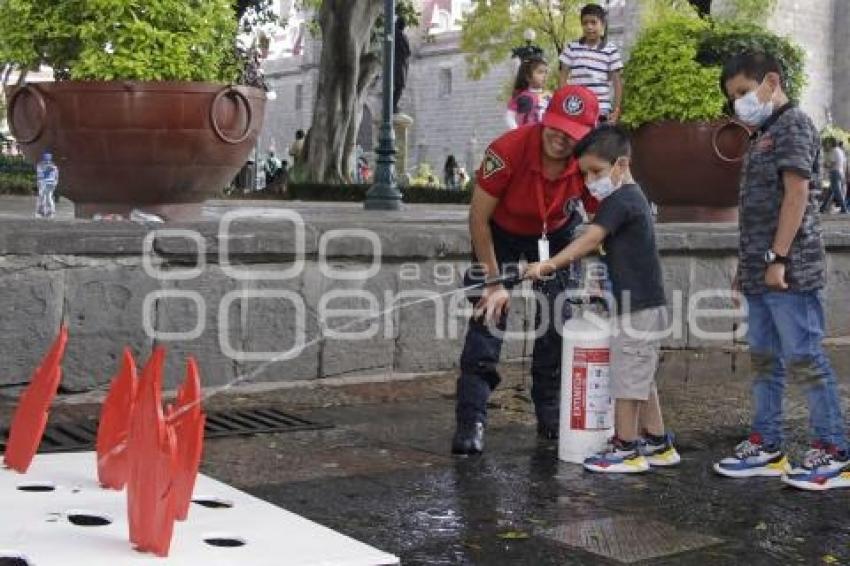 UN DÍA CON EL BOMBERO