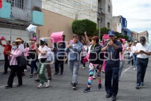 TEHUACÁN . MARCHA DEFENSA DEL INE