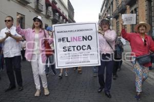 MARCHA DEFENSA DEL INE