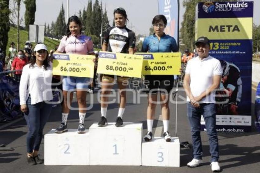 SAN ANDRÉS CHOLULA . CARRERA CICLISTA 2022