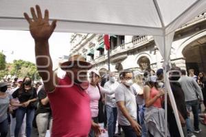 MANIFESTANTES ENFRENTAMIENTO