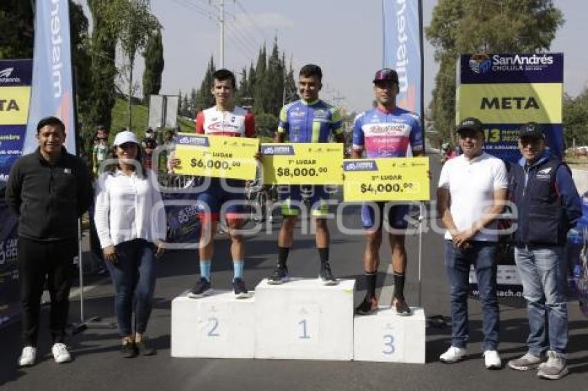 SAN ANDRÉS CHOLULA . CARRERA CICLISTA 2022