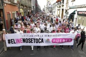 MARCHA DEFENSA DEL INE