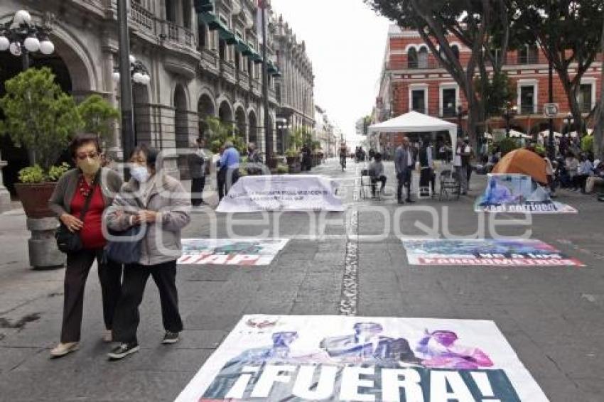 MANIFESTACIÓN . PARQUÍMETROS