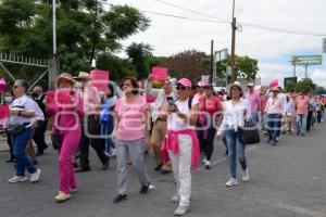 TEHUACÁN . MARCHA DEFENSA DEL INE