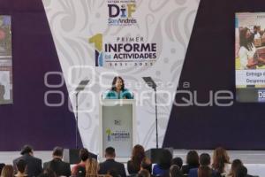 INFORME DIF SAN ANDRÉS CHOLULA