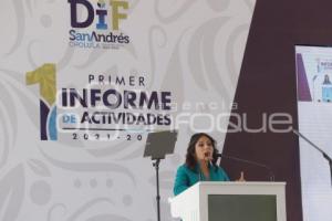 INFORME DIF SAN ANDRÉS CHOLULA