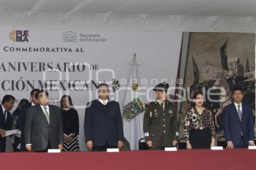 CEREMONIA ANIVERSARIO REVOLUCIÓN