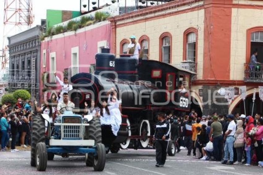 ATLIXCO . DESFILE . REVOLUCIÓN MEXICANA