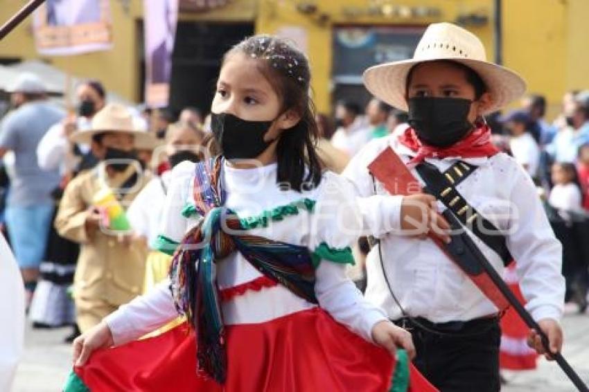 ATLIXCO . DESFILE . REVOLUCIÓN MEXICANA