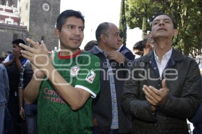 MUNDIAL FÚTBOL . ZÓCALO