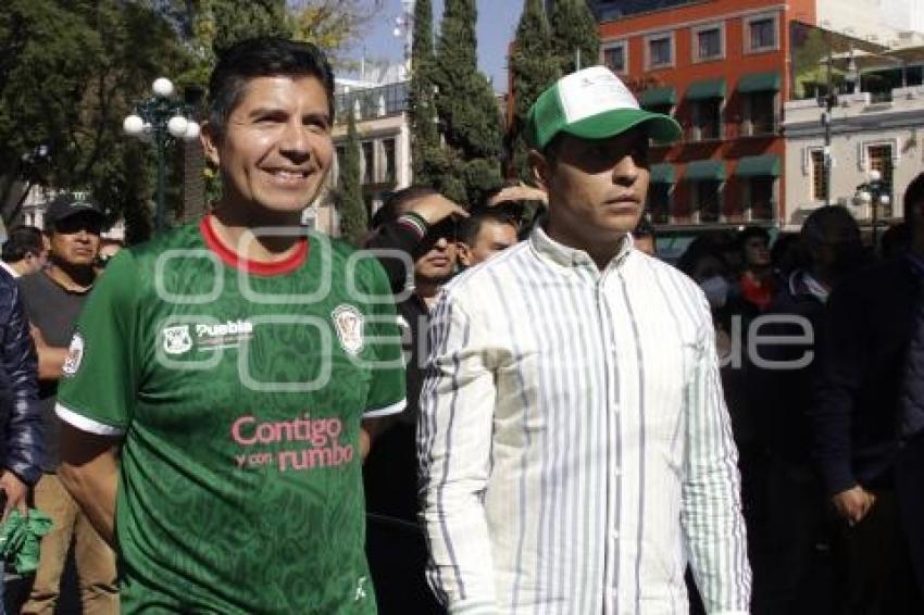 MUNDIAL FÚTBOL . ZÓCALO