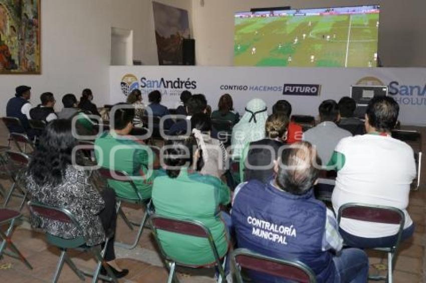 SAN ANDRÉS CHOLULA . MUNDIAL FÚTBOL