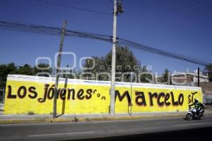 PROPAGANDA POLÍTICA . MARCELO EBRARD