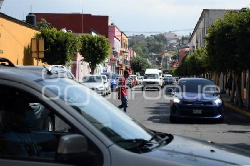 TLAXCALA . SEMÁFOROS DESCOMPUESTOS