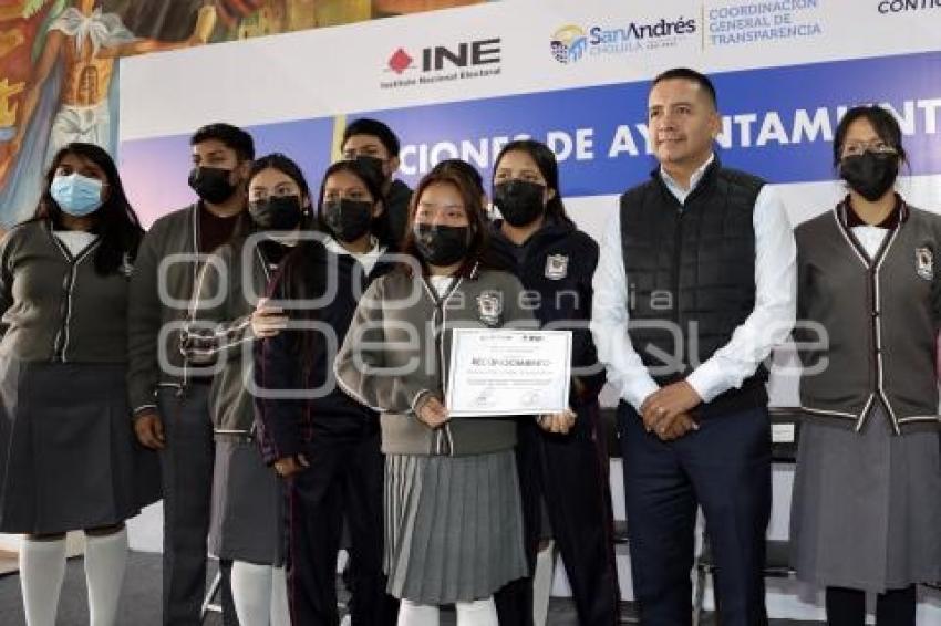 SAN ANDRÉS CHOLULA . AYUNTAMIENTO ABIERTO