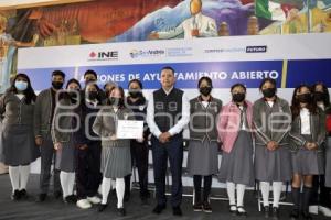 SAN ANDRÉS CHOLULA . AYUNTAMIENTO ABIERTO