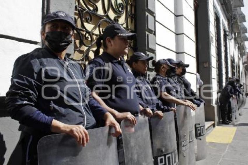 CONGRESO . SEGURIDAD