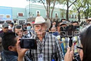 TLAXCALA . PROTESTA CAMPESINOS