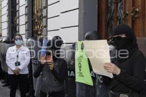 DÍA NARANJA . MARCHA FEMINISTAS