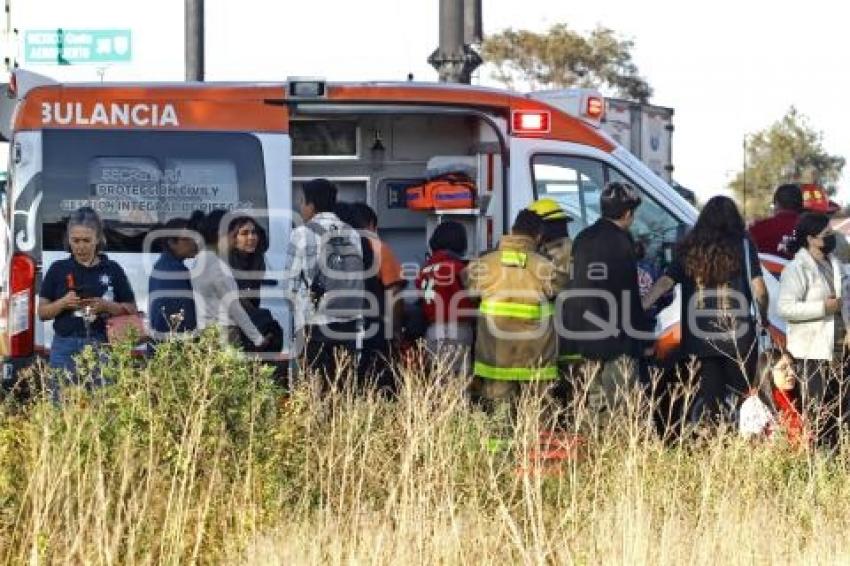 VOLCADURA DE AUTOBÚS