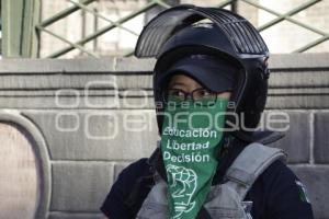 DÍA NARANJA . MARCHA FEMINISTAS