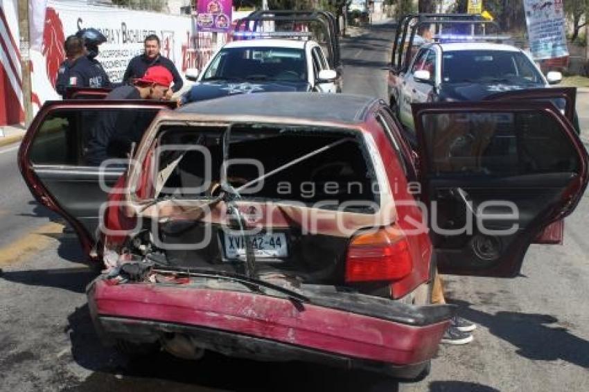 TLAXCALA . ACCIDENTE VIAL