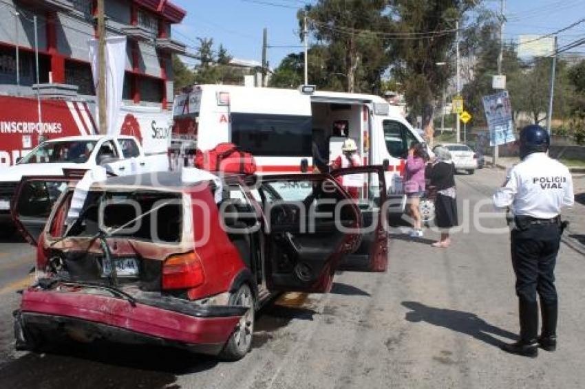 TLAXCALA . ACCIDENTE VIAL