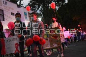 TLAXCALA . SIDA . MARCHA