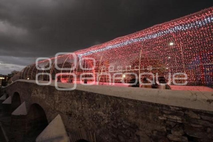 ILUMINACIÓN . PUENTE DE OVANDO