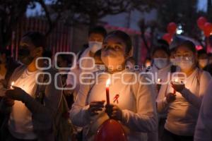 TLAXCALA . SIDA . MARCHA