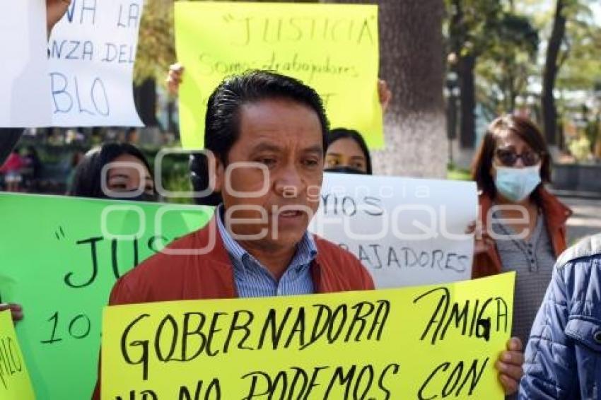 TLAXCALA . MANIFESTACIÓN COBAT