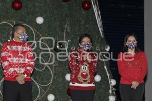 BUAP . ÁRBOL NAVIDEÑO