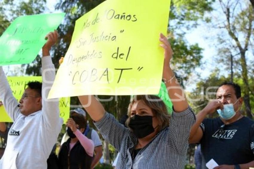 TLAXCALA . MANIFESTACIÓN COBAT