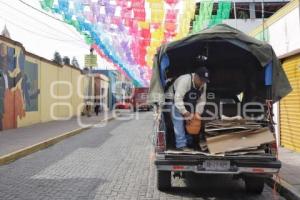 SAN ANDRÉS CHOLULA . INSTALACIÓN FERIA