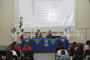 CDH . FORO EL DERECHO A DECIDIR