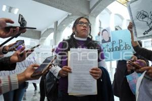 TLAXCALA . MANIFESTACIÓN CONGRESO