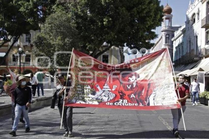 28 DE OCTUBRE . MANIFESTACION