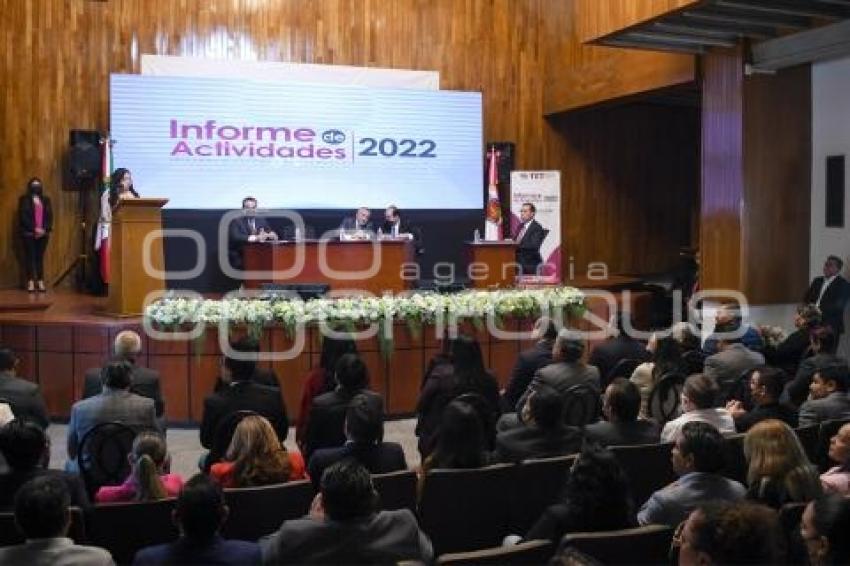 TLAXCALA . INFORME TRIBUNAL ELECTORAL