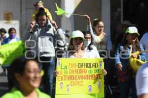 TLAXCALA . CAMINATA POR LA INCLUSIÓN