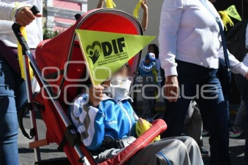 TLAXCALA . CAMINATA POR LA INCLUSIÓN