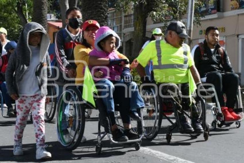 TLAXCALA . CAMINATA POR LA INCLUSIÓN