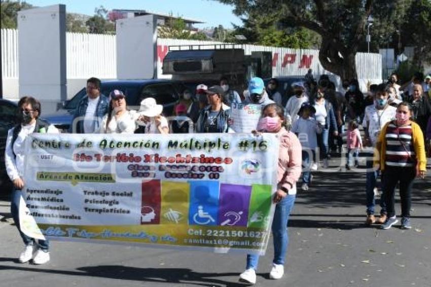 TLAXCALA . CAMINATA POR LA INCLUSIÓN