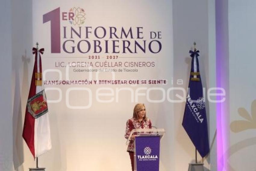 TLAXCALA . INFORME LORENA CUÉLLAR