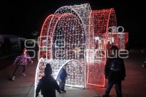 SAN ANDRÉS CHOLULA . ILUMINACIÓN NAVIDEÑA