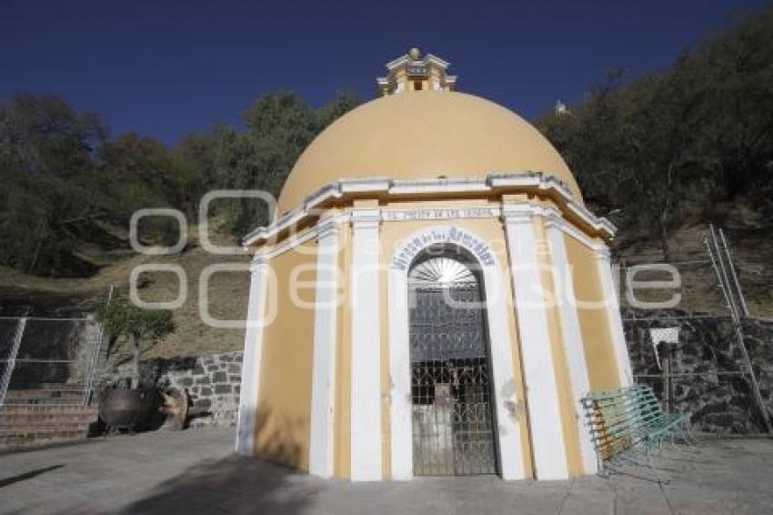 SAN ANDRÉS CHOLULA . ESCALINATA DEL POCITO