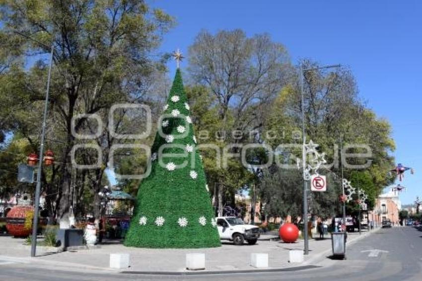 TLAXCALA . DECORACIÓN NAVIDEÑA